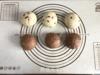 可可双色面包（面包机版）的做法步骤：9