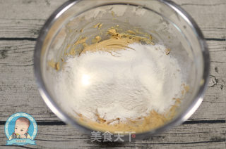 红糖花生曲奇饼干的做法步骤：6
