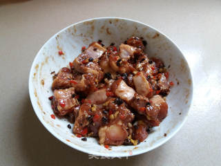 豆豉蒸排骨的做法步骤：7