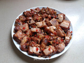 豆豉蒸排骨的做法步骤：8