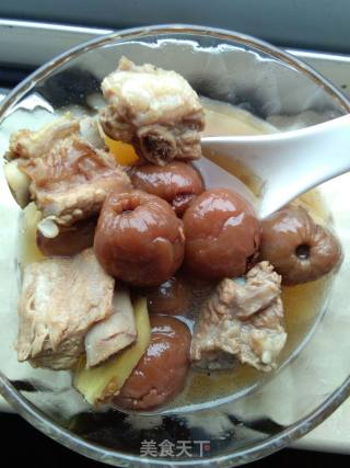 荔枝炖排骨的做法步骤：6
