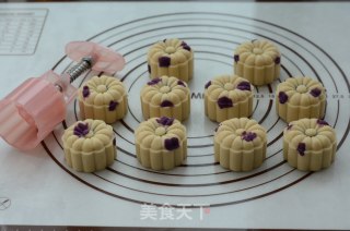 桃山紫薯月饼的做法步骤：5