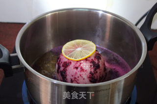 土红酒洋梨的做法步骤：4