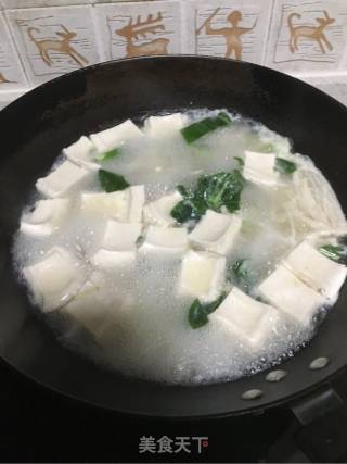 金针对虾汤的做法步骤：4