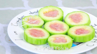 西葫芦蒸肉 宝宝辅食，补钙增强免疫力的做法步骤：6