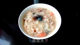 电压力锅版皮蛋瘦肉粥的做法步骤：7