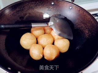 红烧油面筋塞肉的做法步骤：5