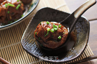 红烧油面筋塞肉的做法步骤：10