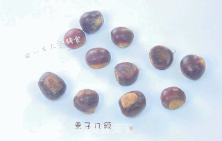 板栗泥 宝宝营养辅食，好吃又营养的做法步骤：1