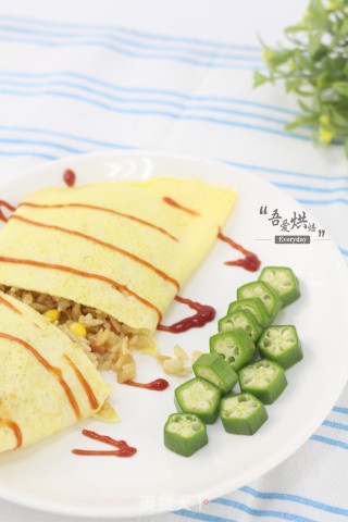 茄汁蛋包饭的做法步骤：11