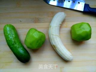 猕猴桃香蕉拼盘的做法步骤：1