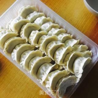 白菜猪肉饺子(附切法和包法）的做法步骤：13