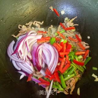 牛肉丝拌面的做法步骤：9