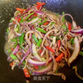 牛肉丝拌面的做法步骤：11