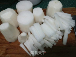 韩式萝卜条的做法步骤：3