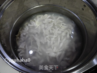 黄豆酱炒鸡丝的做法步骤：6