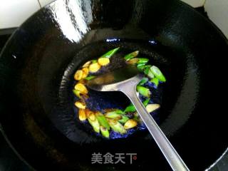 香菇油菜面的做法步骤：5