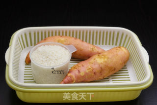 番薯粥的做法步骤：1
