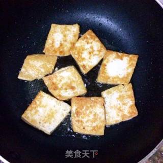 香煎豆腐的做法步骤：3