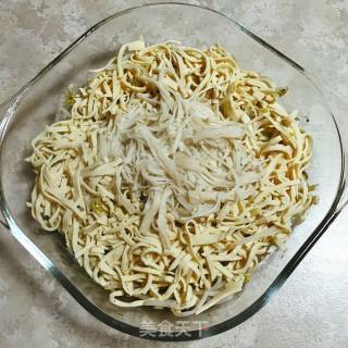 鲜虾上汤干丝的做法步骤：6