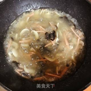 鲜虾上汤干丝的做法步骤：11