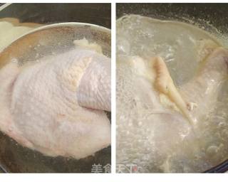 香菇鸡汤的做法步骤：2