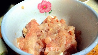 芦笋烩鸡片的做法步骤：2
