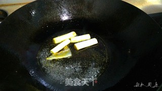 芦笋烩鸡片的做法步骤：7