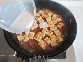 香辣烧豆腐的做法步骤：7
