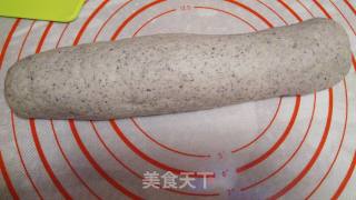 芝麻卷肉包的做法步骤：9