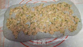 芝麻卷肉包的做法步骤：11