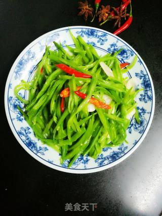 酸辣芸豆丝的做法步骤：9