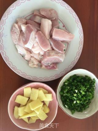 珍珠肉圆子的做法步骤：2