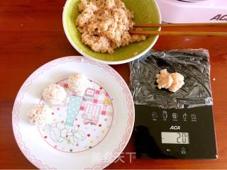 珍珠肉圆子的做法步骤：4