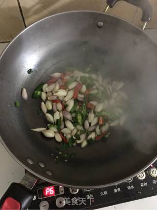 秋葵炒扁豆的做法步骤：4