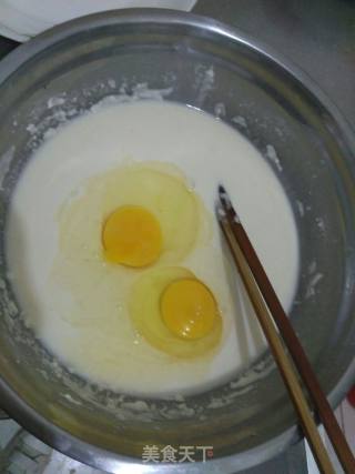 韭菜鸡蛋煎饼的做法步骤：5