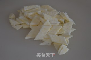 素烧茭白的做法步骤：3