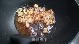 糖醋莲菜的做法步骤：10