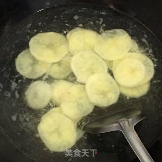 蒜香西兰花土豆片的做法步骤：5