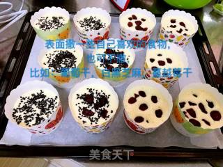 海绵纸杯蛋糕的做法步骤：8