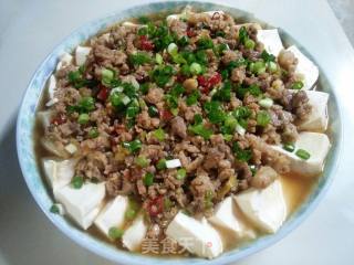 肉末豆腐的做法步骤：6