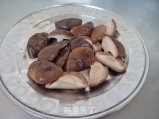 圆白菜炒香菇的做法步骤：4