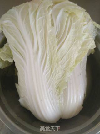 辣炒大白菜的做法步骤：1