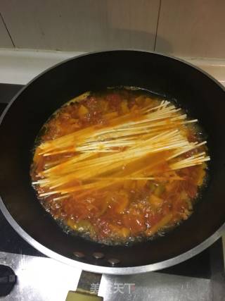 养胃南瓜面的做法步骤：9