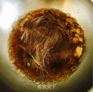 小白菜炒粉条的做法步骤：6
