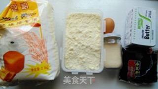 豆沙刀切小面包的做法步骤：1