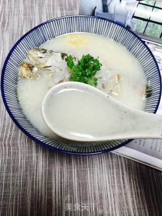 鲫鱼白萝卜汤的做法步骤：6