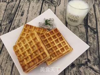 5分钟华夫饼的做法步骤：9