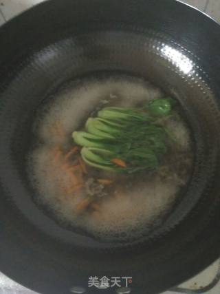 青菜面的做法步骤：5