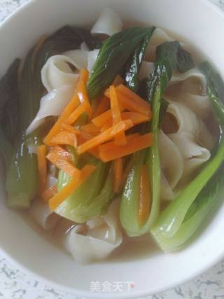 青菜面的做法步骤：9
